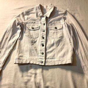 White Jean Jacket